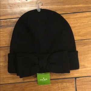 Kate Spade Bow Beanie NWT
